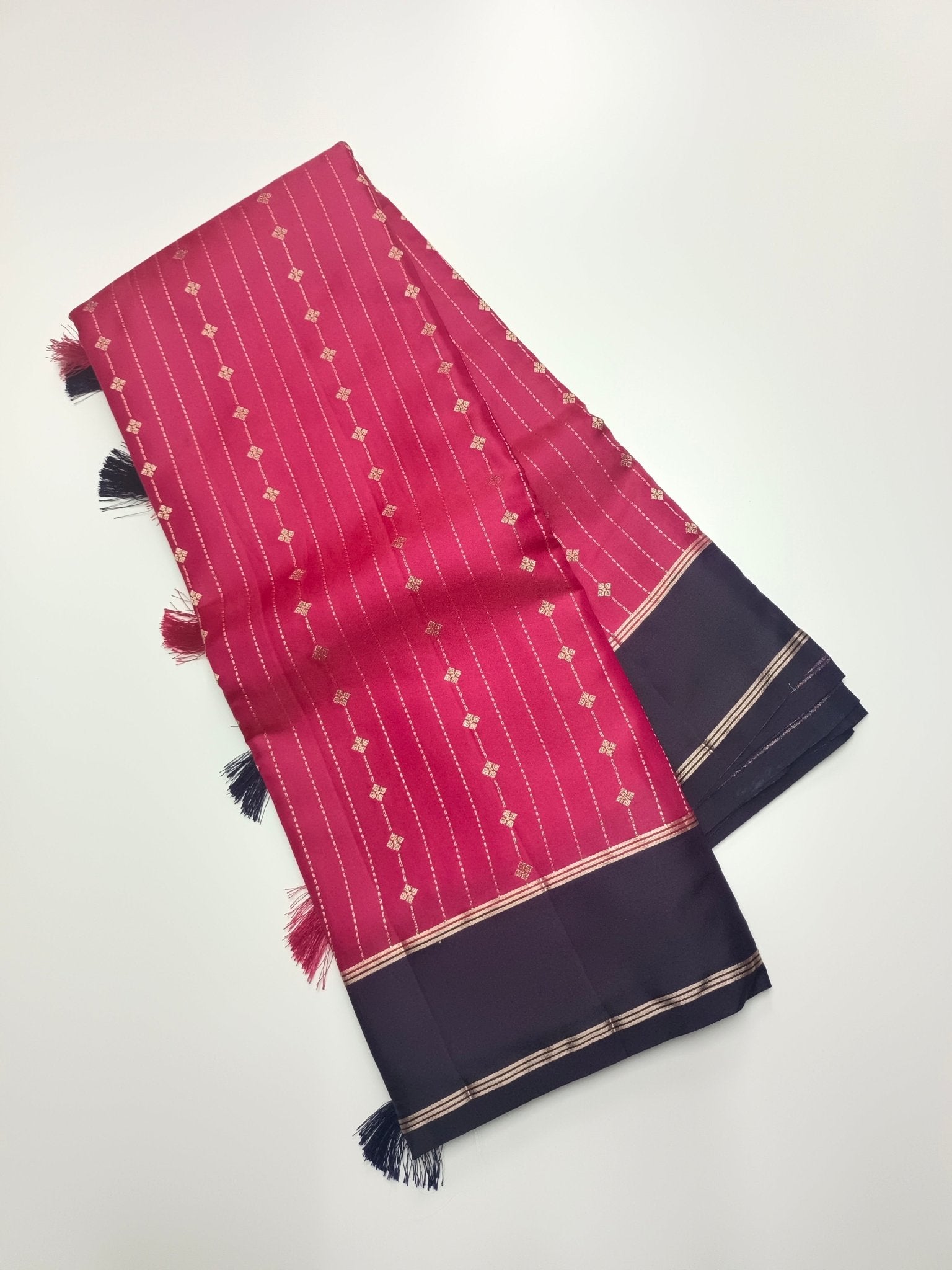 FANCY TUSSER SILK SAREE - B S CHANNABASAPPA & SONS