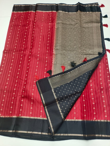 FANCY TUSSER SILK SAREE - B S CHANNABASAPPA & SONS