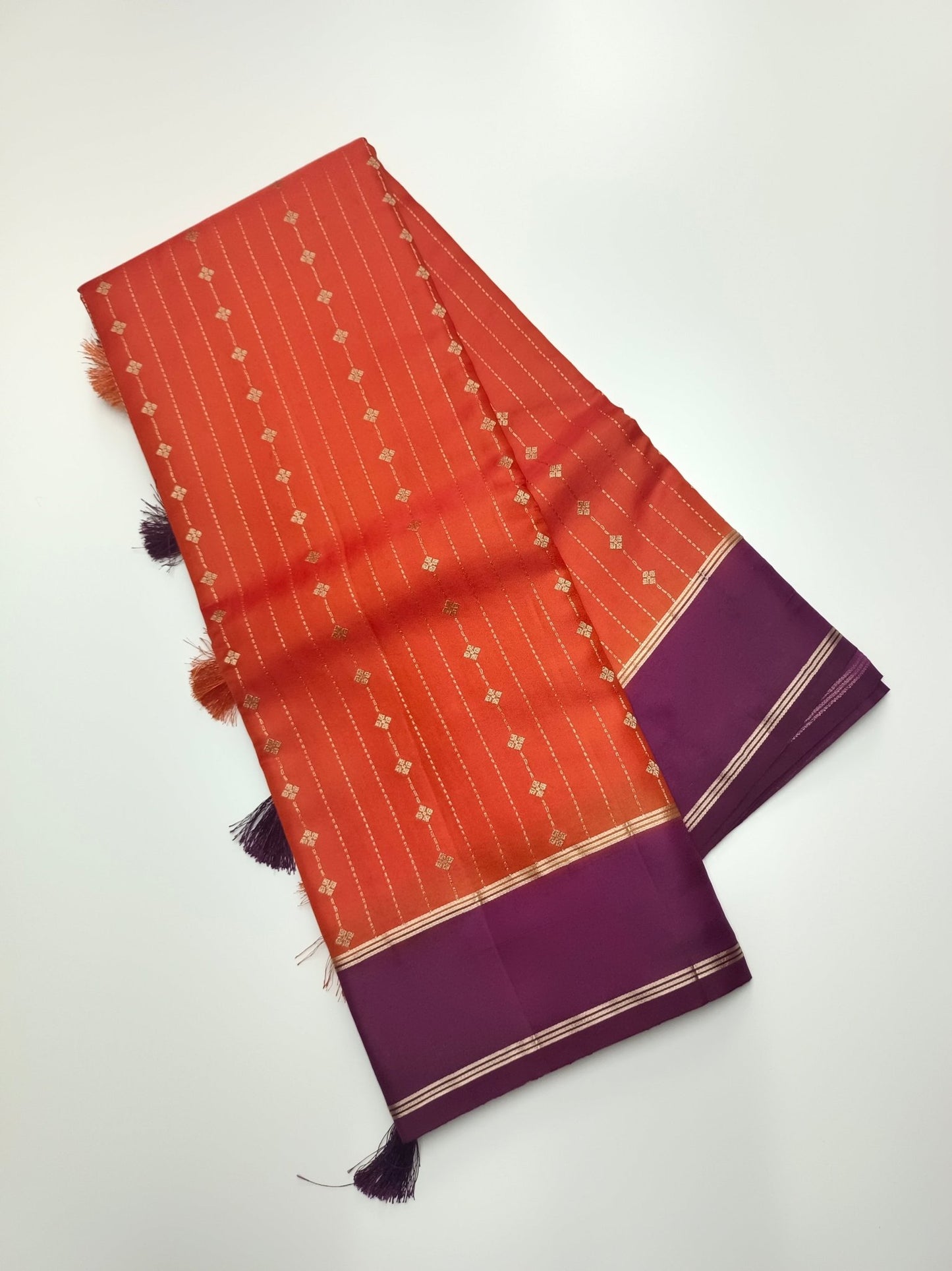 FANCY TUSSER SILK SAREE - B S CHANNABASAPPA & SONS