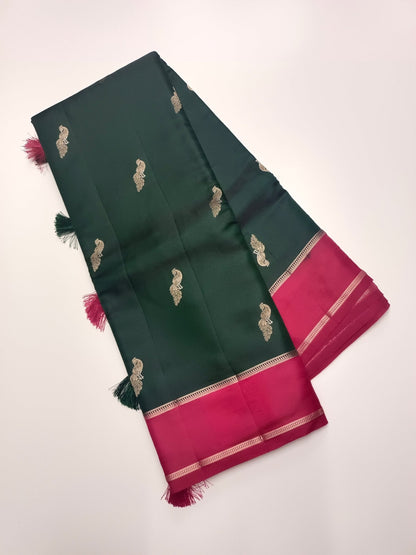 FANCY TUSSER SILK SAREE - B S CHANNABASAPPA & SONS