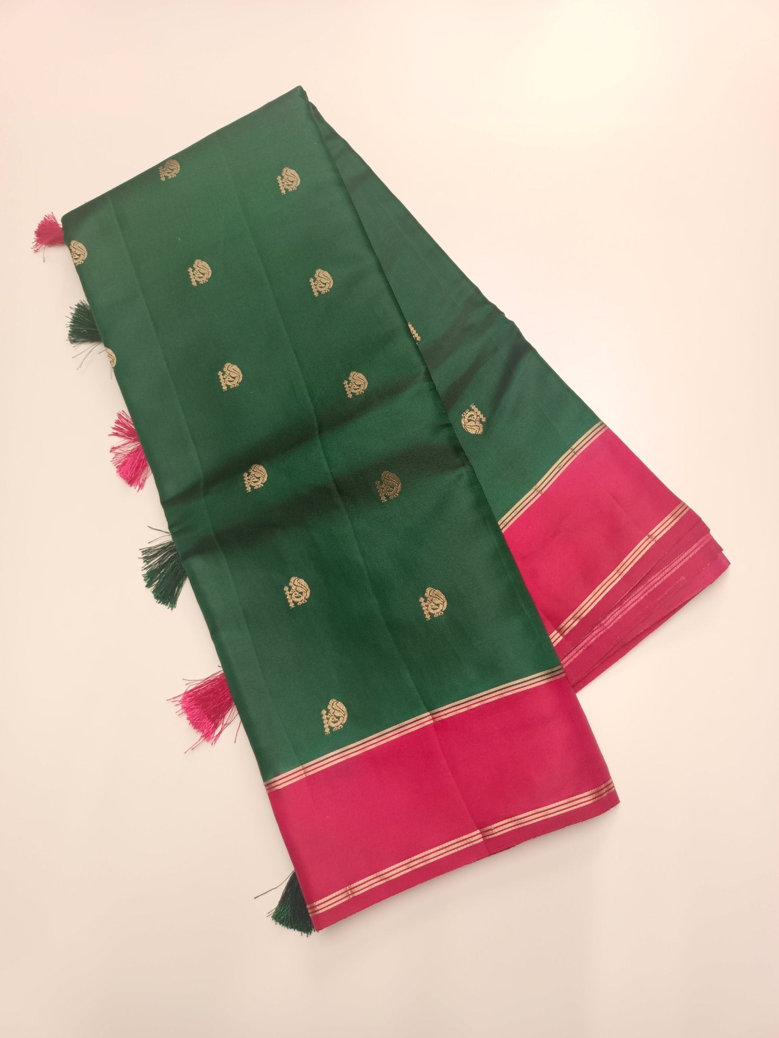 FANCY TUSSER SILK SAREE - B S CHANNABASAPPA & SONS