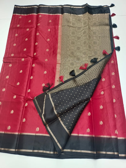 FANCY TUSSER SILK SAREE - B S CHANNABASAPPA & SONS