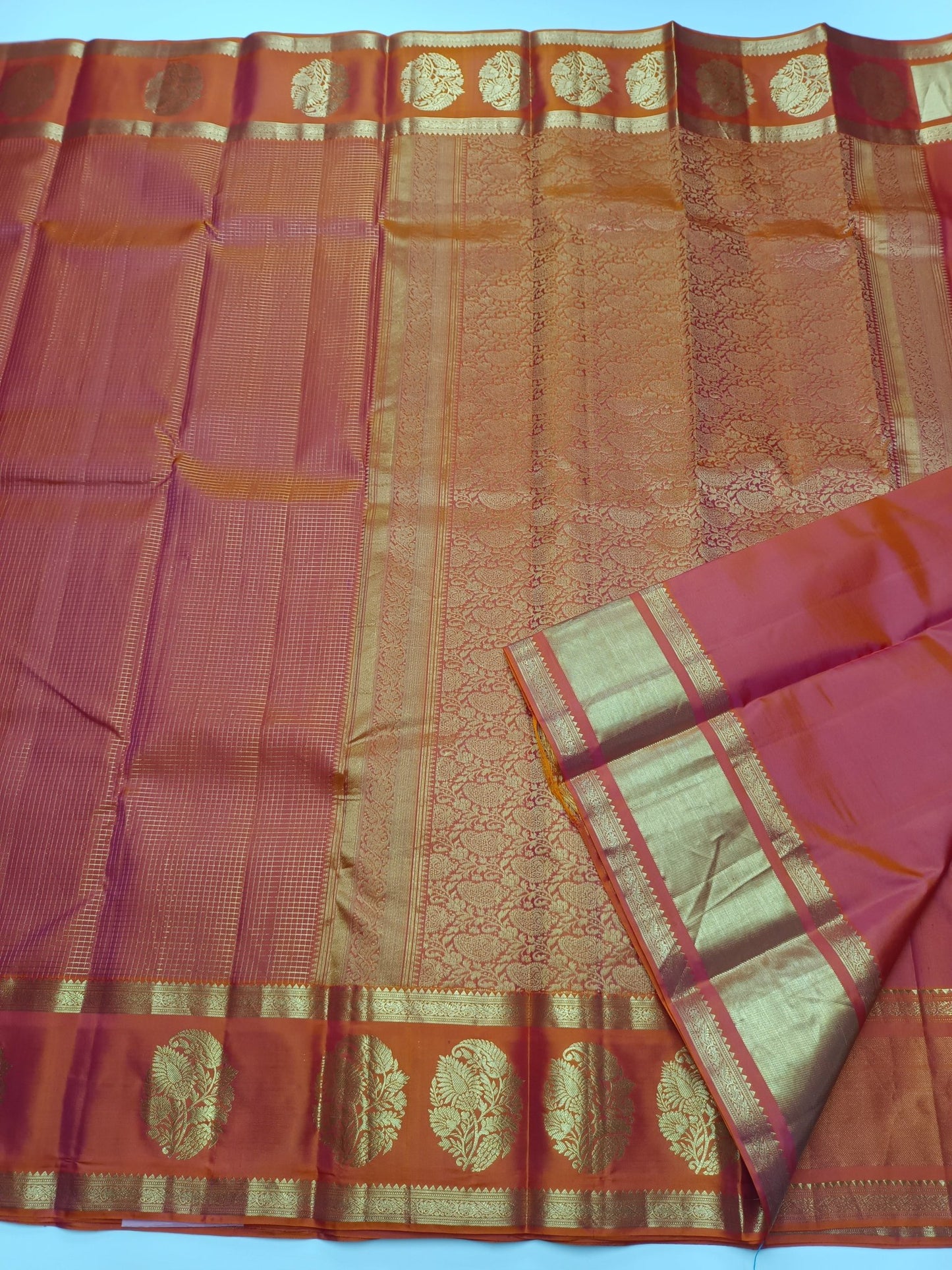 KANCHIPURAM PURE SILK SAREE - B S CHANNABASAPPA & SONS