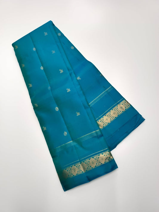 KANCHIPURAM PURE SILK SAREE - B S CHANNABASAPPA & SONS
