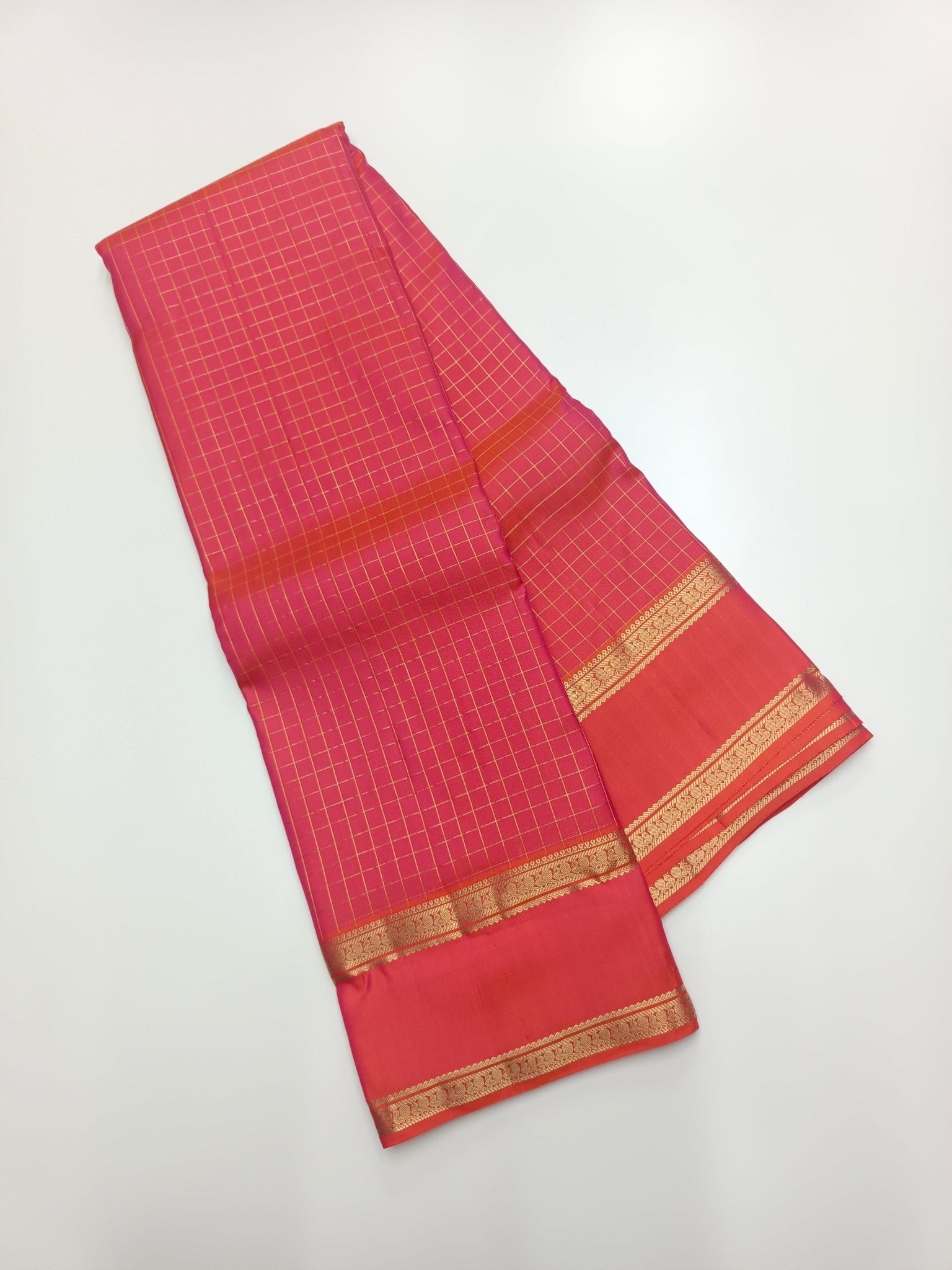 KANCHIPURAM PURE SILK SAREE - B S CHANNABASAPPA & SONS