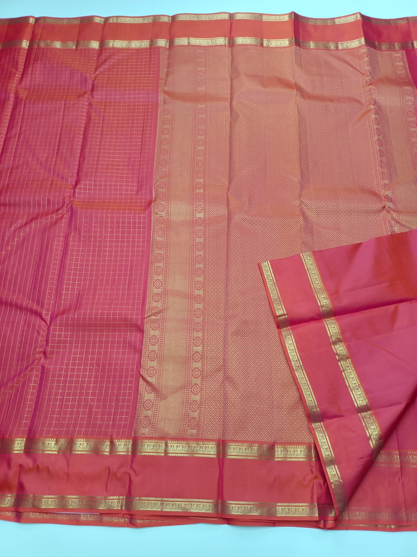 KANCHIPURAM PURE SILK SAREE - B S CHANNABASAPPA & SONS