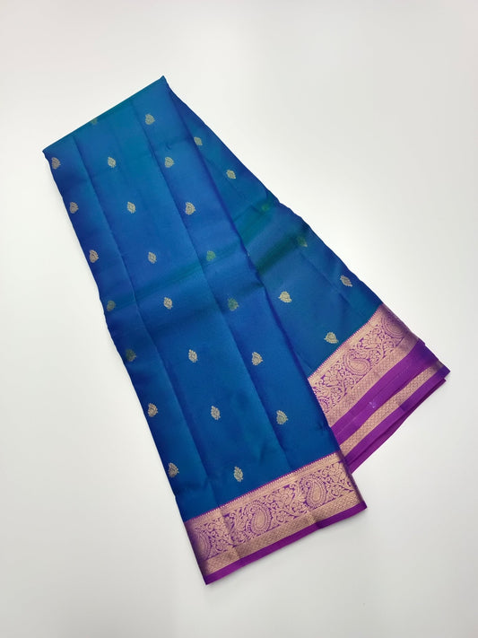 KANCHIPURAM PURE SILK SAREE - B S CHANNABASAPPA & SONS