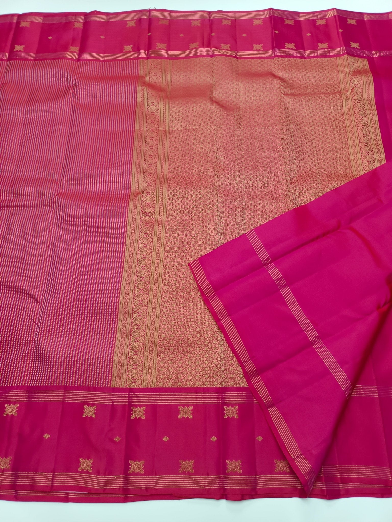 KANCHIPURAM PURE SILK SAREE - B S CHANNABASAPPA & SONS