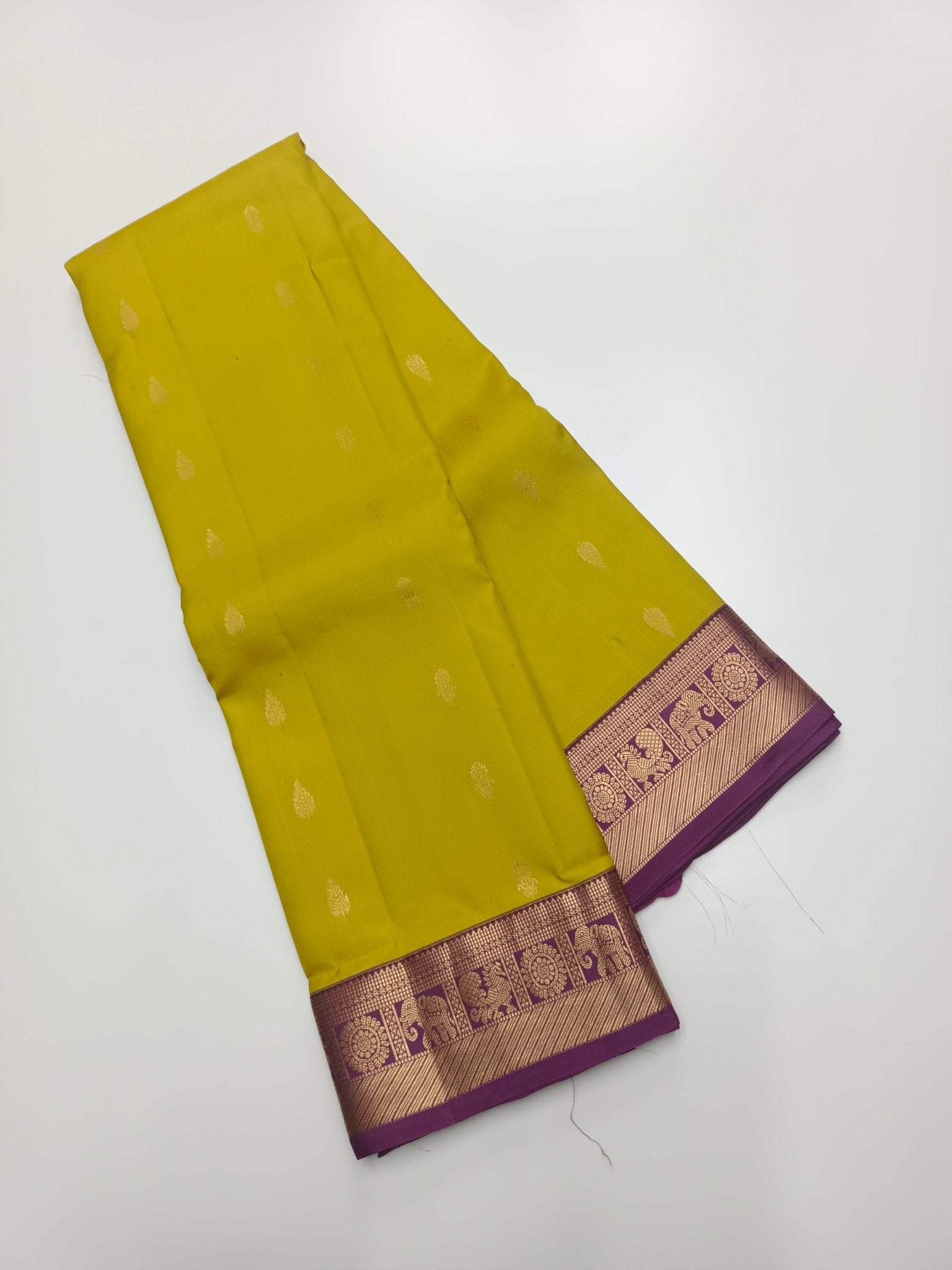 KANCHIPURAM PURE SILK SAREE - B S CHANNABASAPPA & SONS
