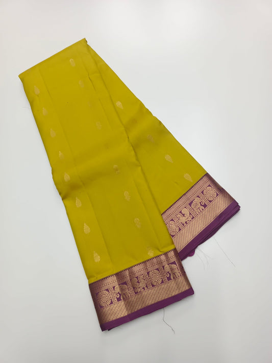 KANCHIPURAM PURE SILK SAREE - B S CHANNABASAPPA & SONS