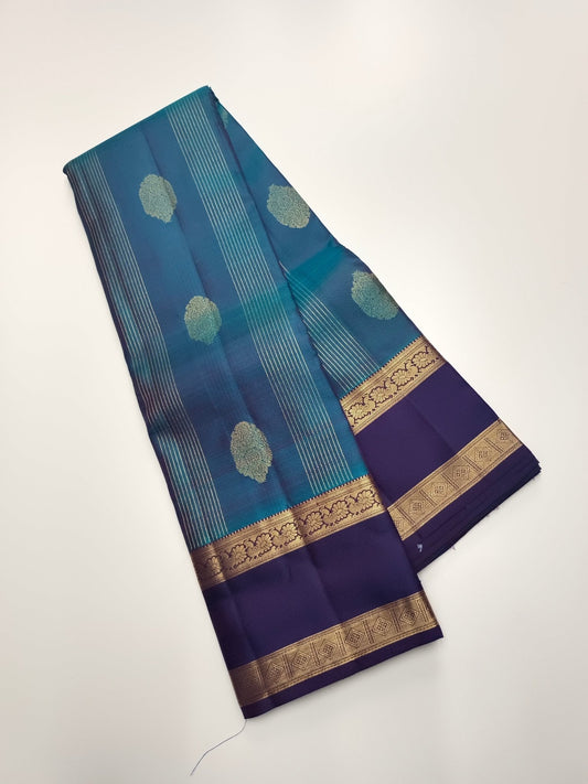KANCHIPURAM PURE SILK SAREE - B S CHANNABASAPPA & SONS