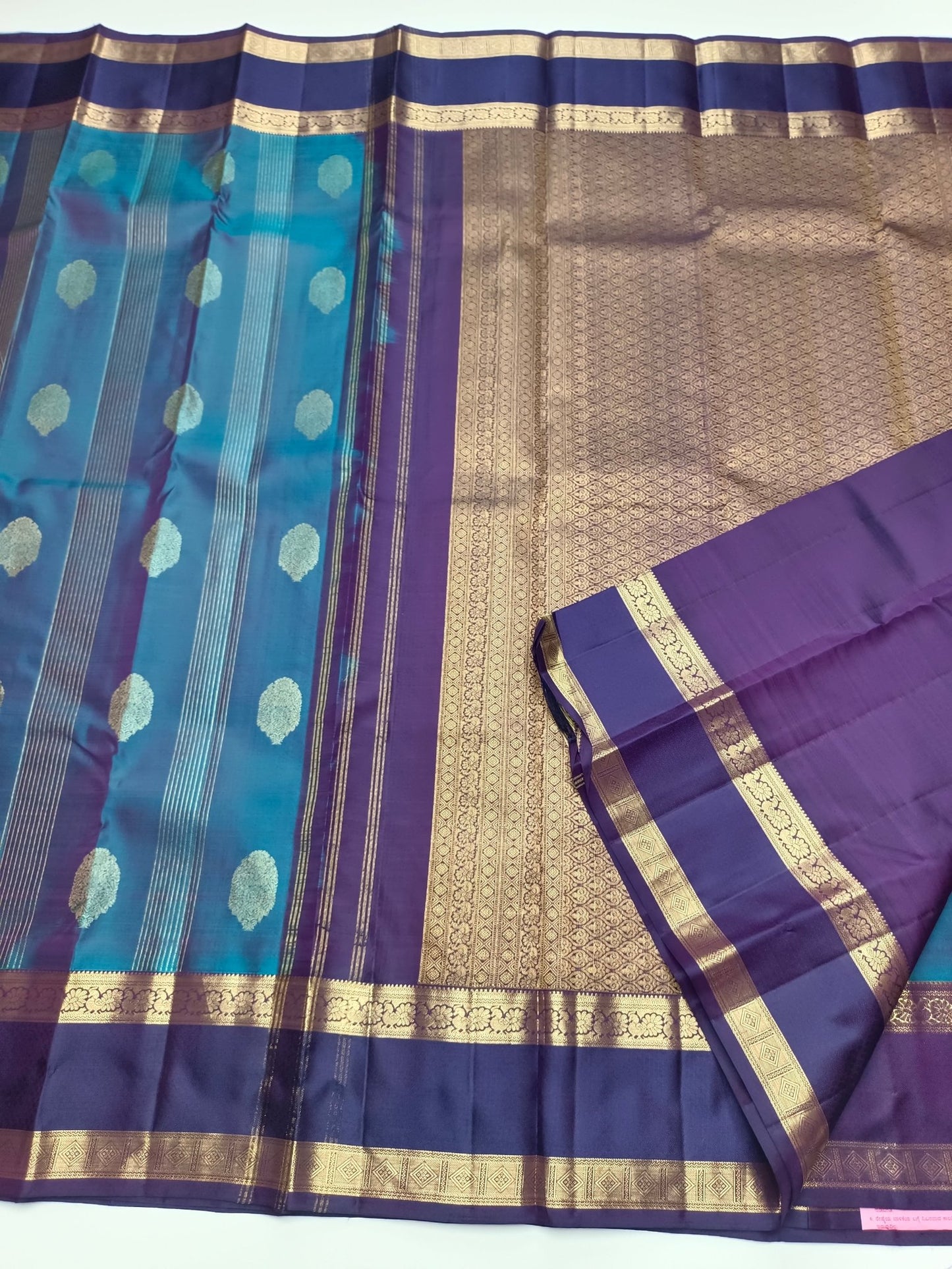 KANCHIPURAM PURE SILK SAREE - B S CHANNABASAPPA & SONS