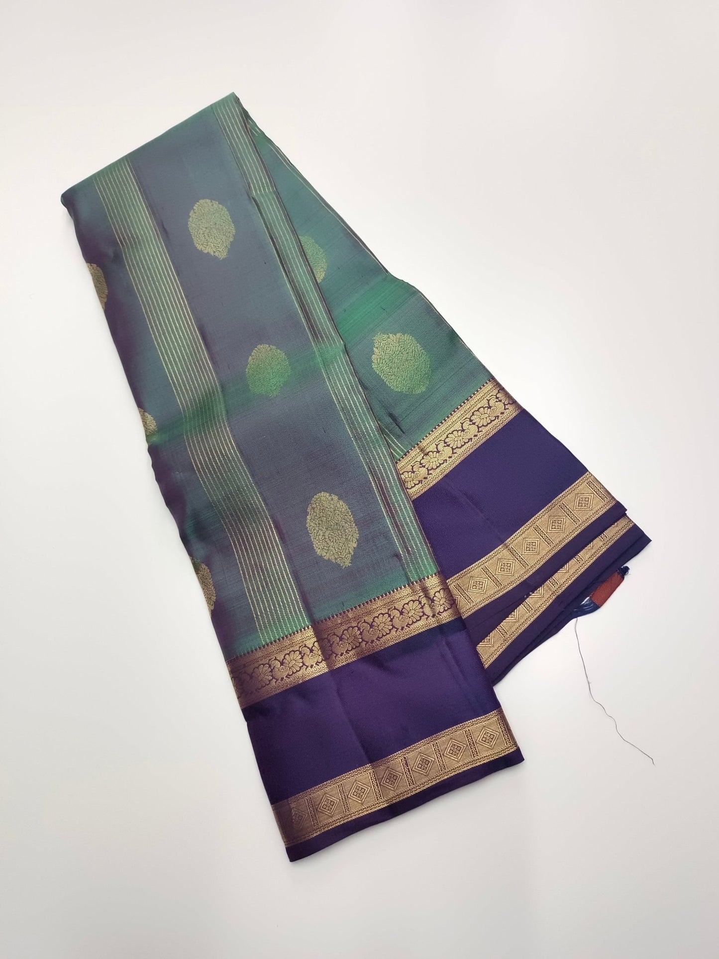 KANCHIPURAM PURE SILK SAREE - B S CHANNABASAPPA & SONS