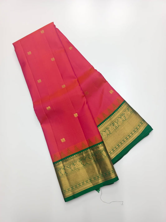 KANCHIPURAM PURE SILK SAREE - B S CHANNABASAPPA & SONS