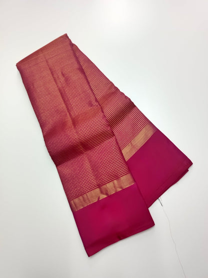 KANCHIPURAM PURE SILK SAREE - B S CHANNABASAPPA & SONS