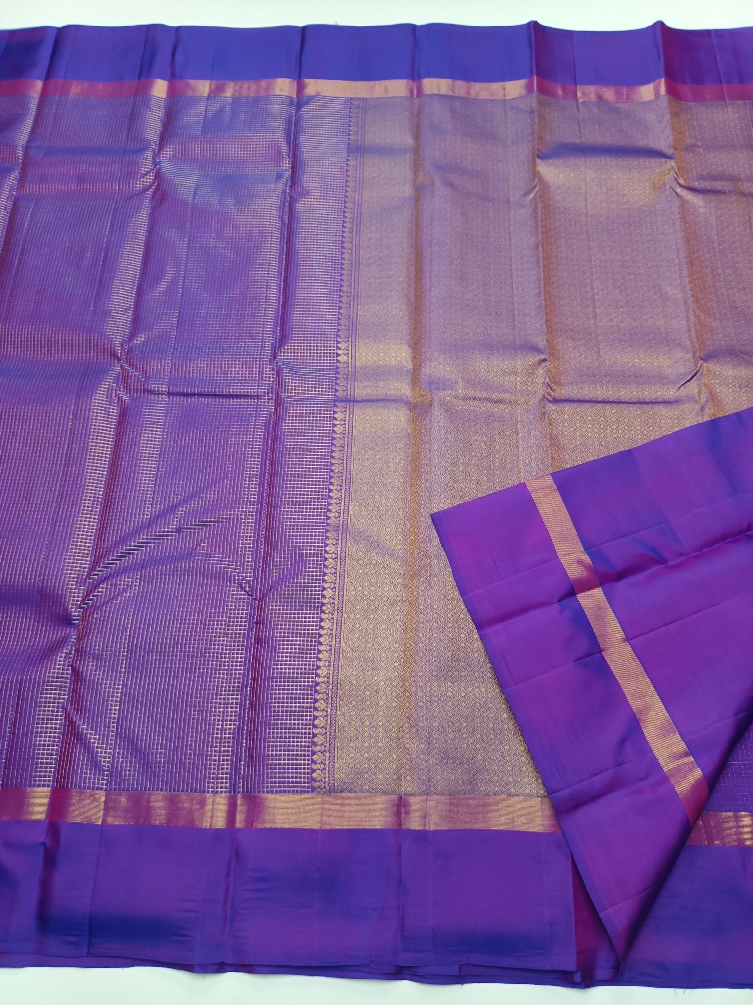 KANCHIPURAM PURE SILK SAREE - B S CHANNABASAPPA & SONS