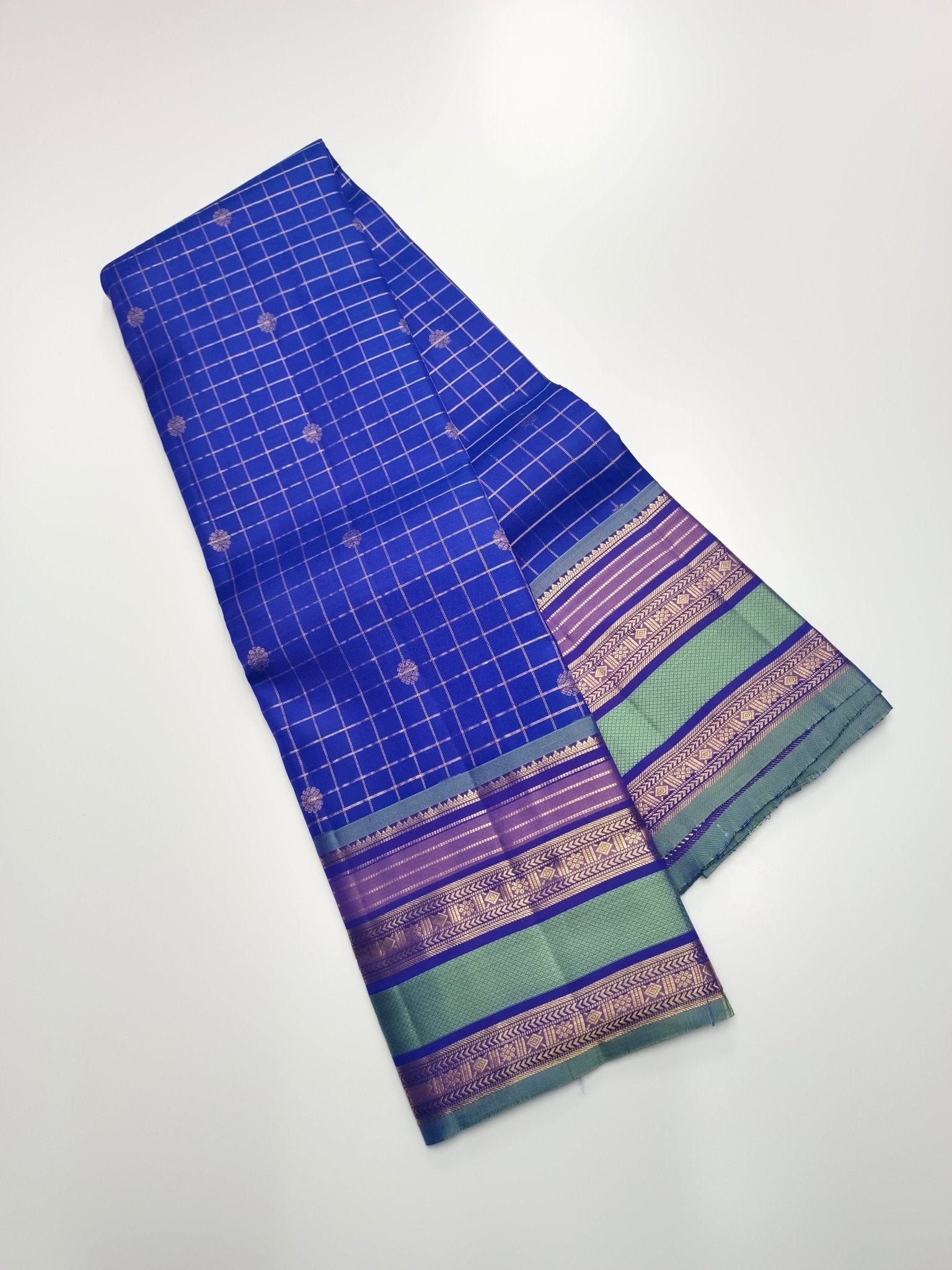 KANCHIPURAM PURE SILK SAREE - B S CHANNABASAPPA & SONS