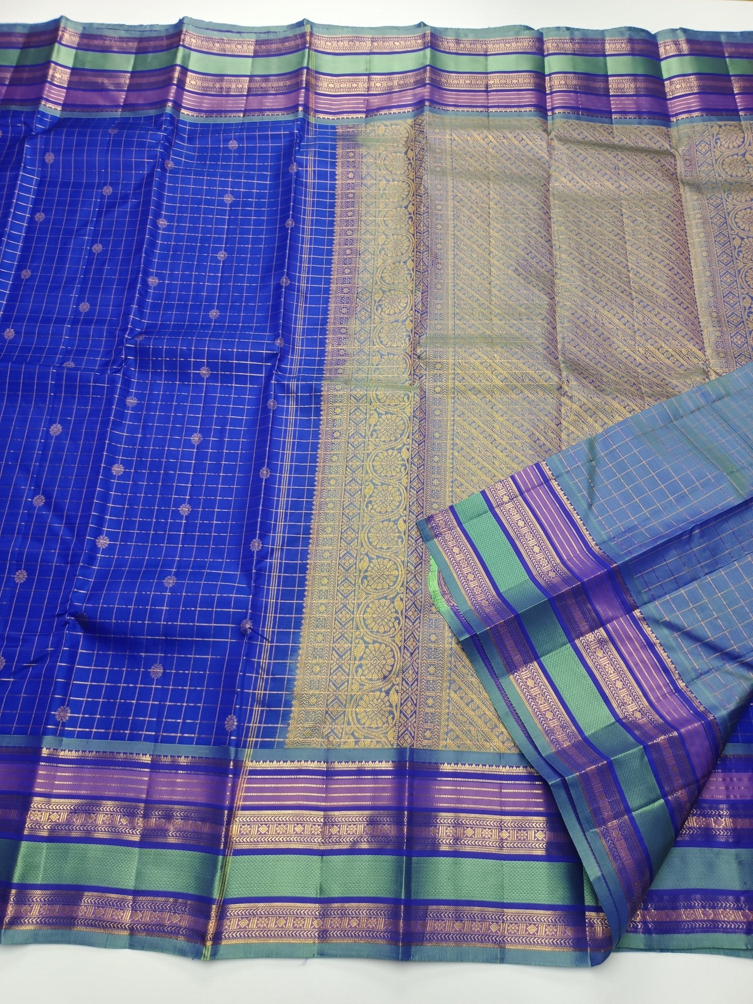 KANCHIPURAM PURE SILK SAREE - B S CHANNABASAPPA & SONS