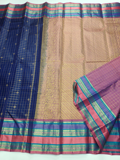 KANCHIPURAM PURE SILK SAREE - B S CHANNABASAPPA & SONS