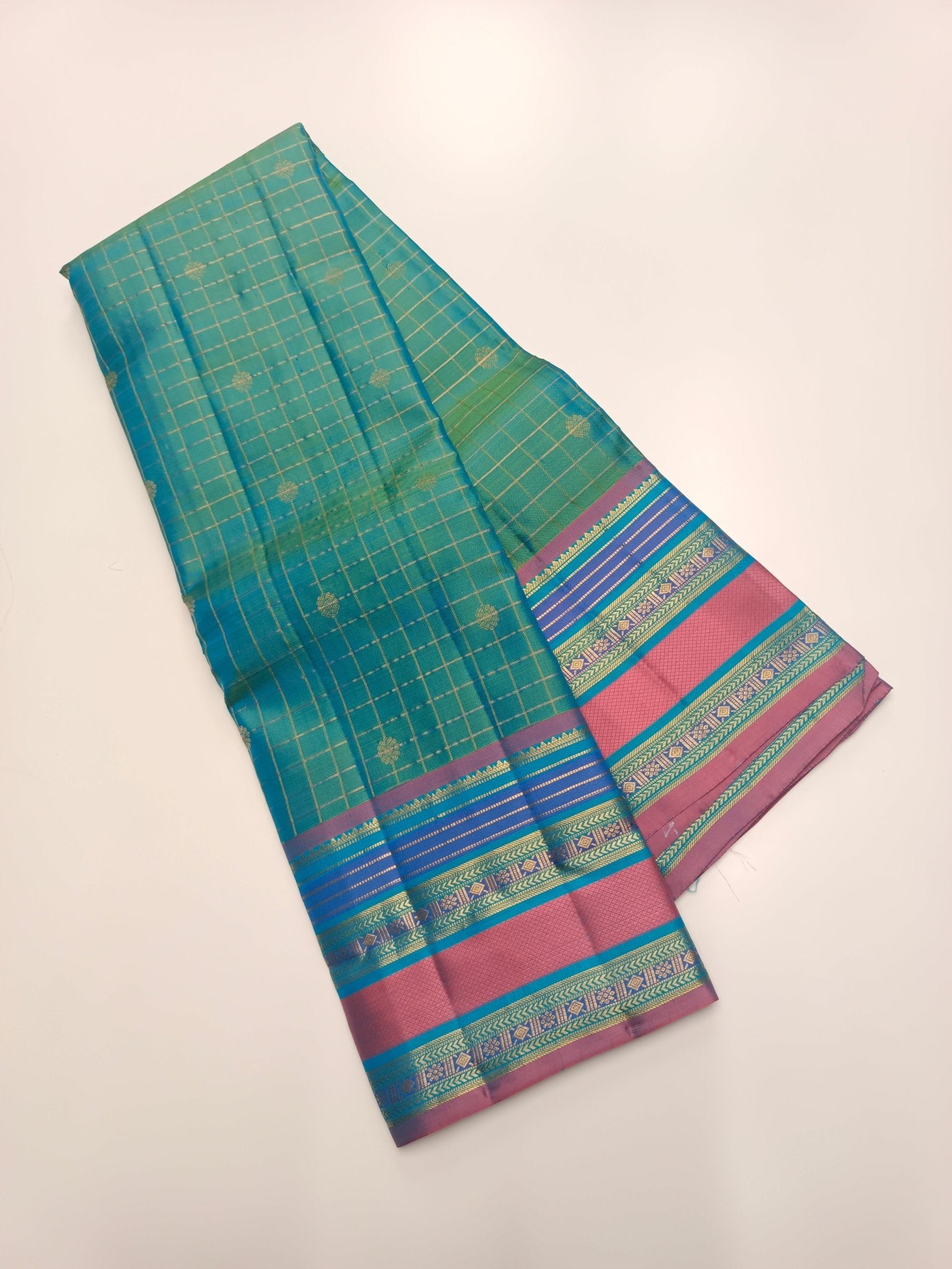 KANCHIPURAM PURE SILK SAREE - B S CHANNABASAPPA & SONS
