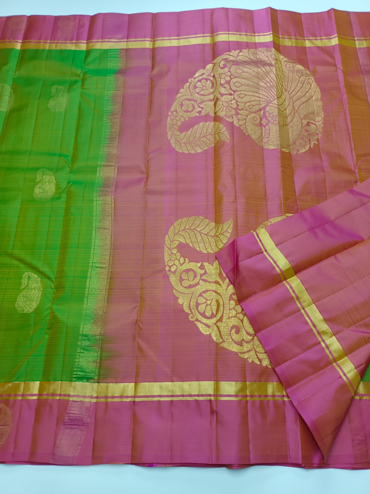 KANCHIPURAM PURE SILK SAREE - B S CHANNABASAPPA & SONS