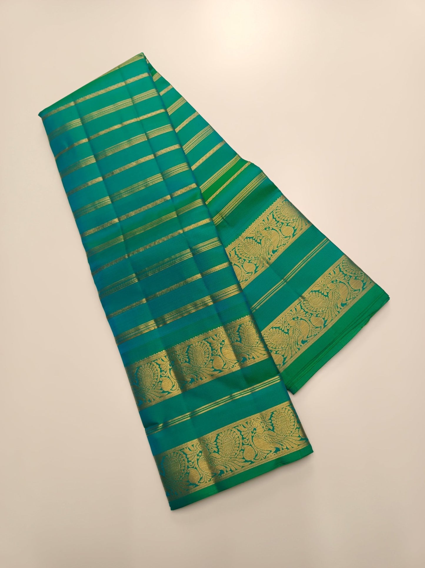 KANCHIPURAM PURE SILK SAREE - B S CHANNABASAPPA & SONS