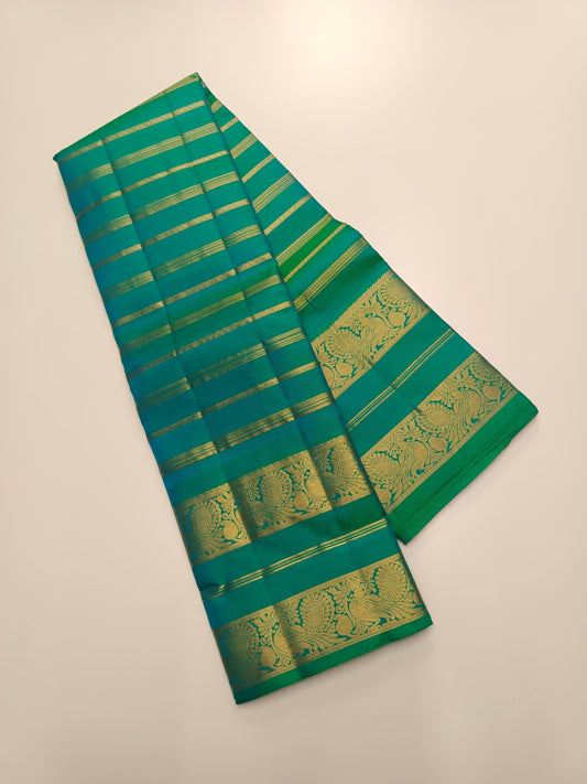 KANCHIPURAM PURE SILK SAREE - B S CHANNABASAPPA & SONS