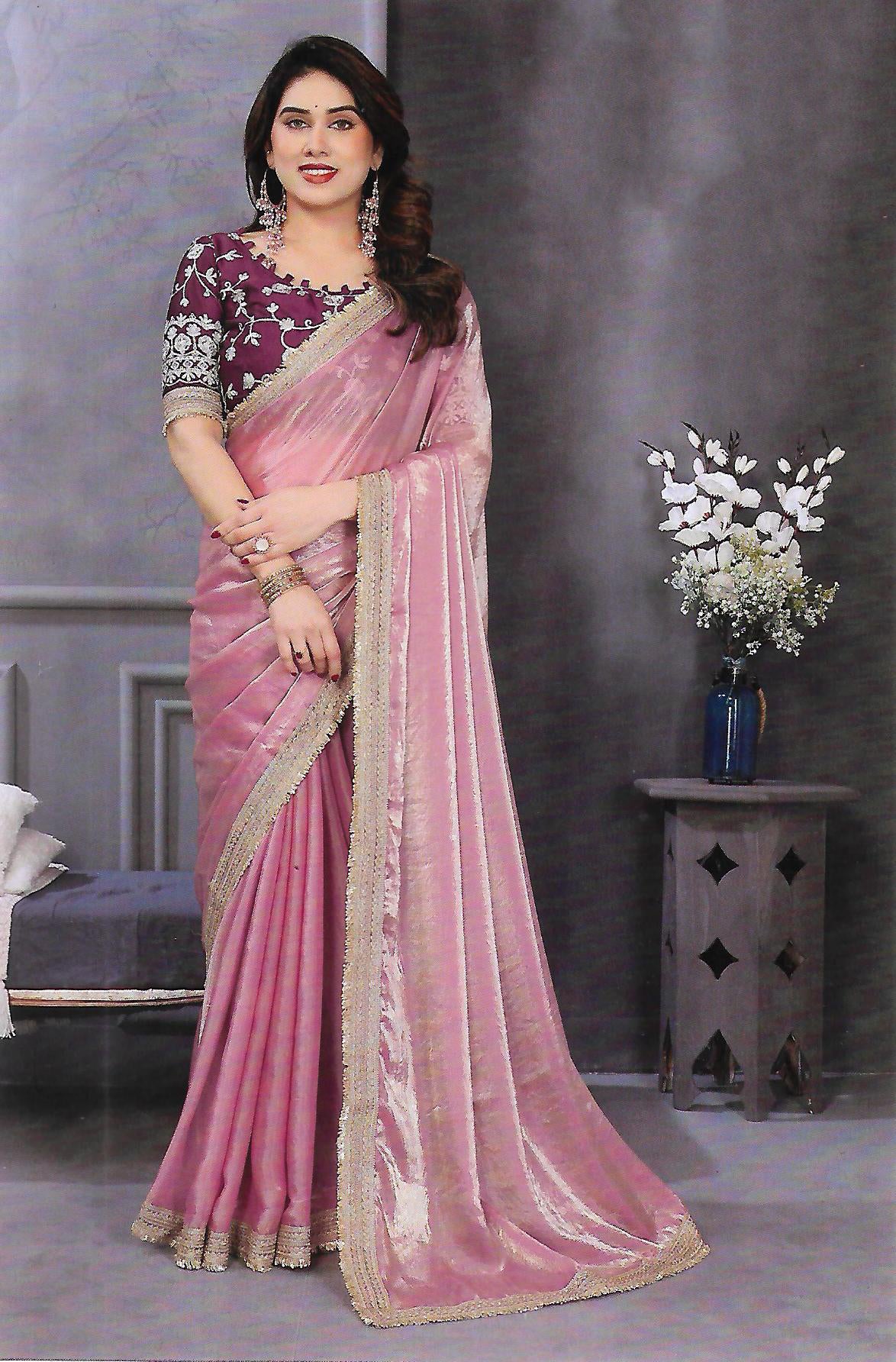 FANCY WORK SAREE - B S CHANNABASAPPA & SONS