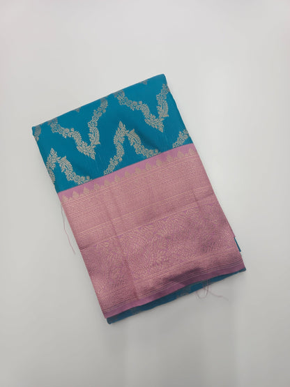 FANCY SOFT SILK SAREE - B S CHANNABASAPPA & SONS