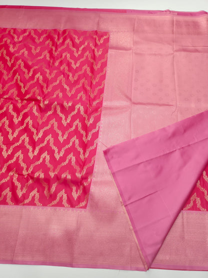 FANCY SOFT SILK SAREE - B S CHANNABASAPPA & SONS