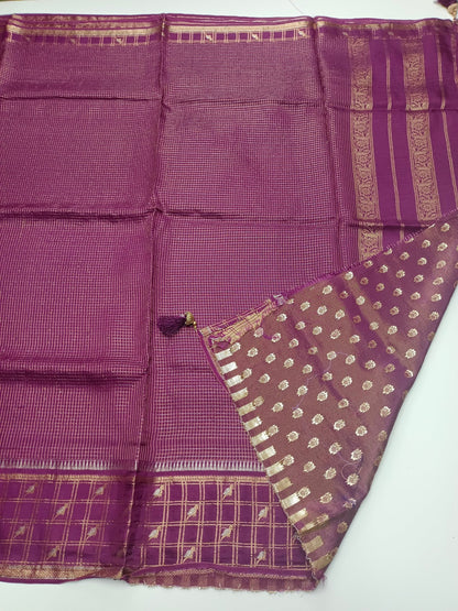 SEMI CREPE SILK SAREE (SPECIAL 20% DISCOUNT) - B S CHANNABASAPPA & SONS