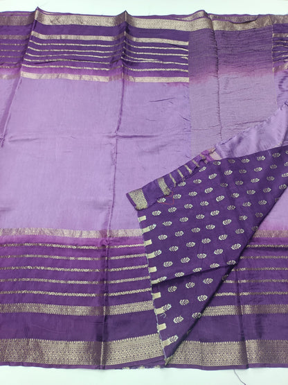 SEMI CREPE SILK SAREE (SPECIAL 20% DISCOUNT) - B S CHANNABASAPPA & SONS
