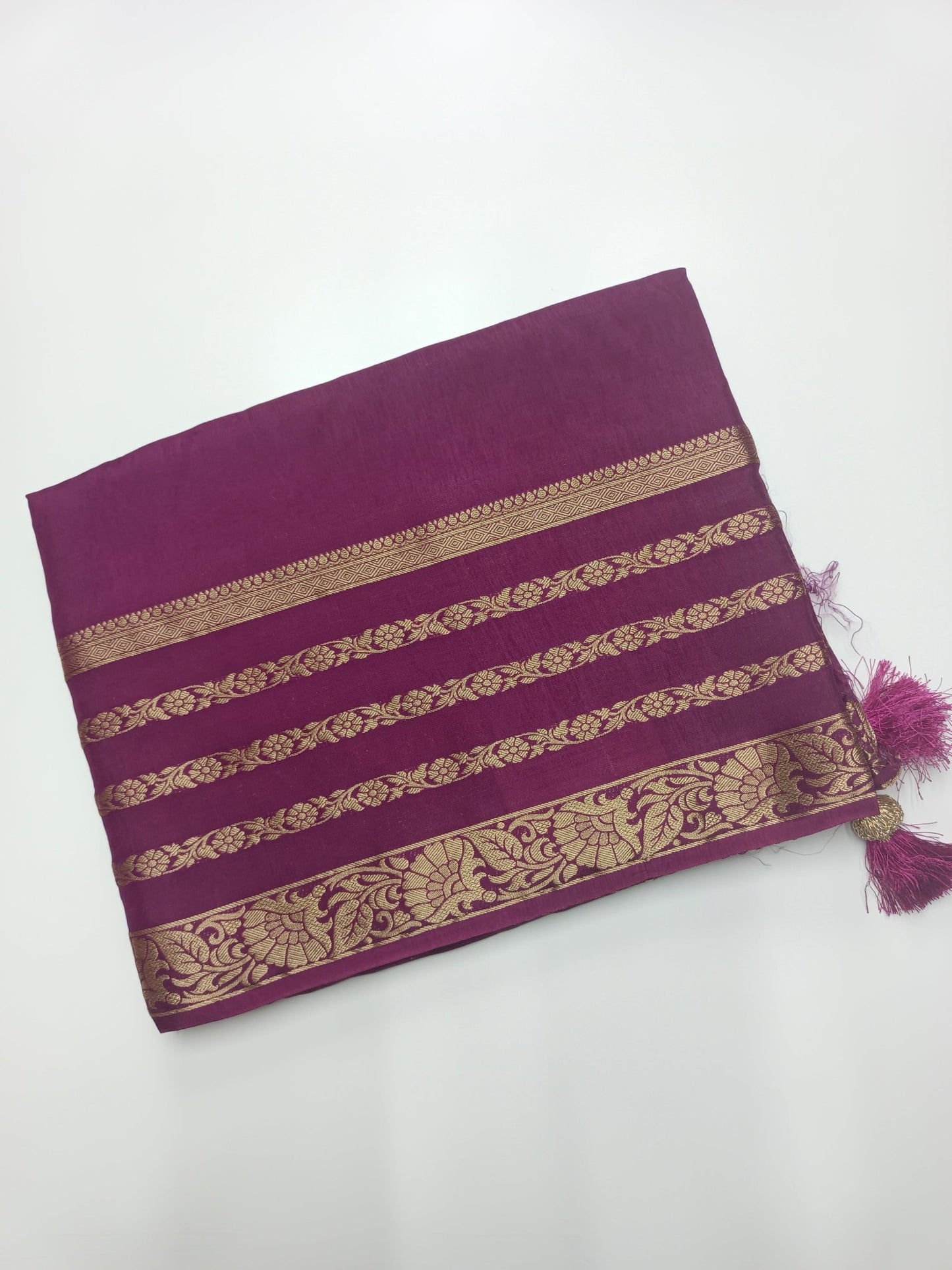 SEMI CREPE SILK SAREE (SPECIAL 20% DISCOUNT) - B S CHANNABASAPPA & SONS