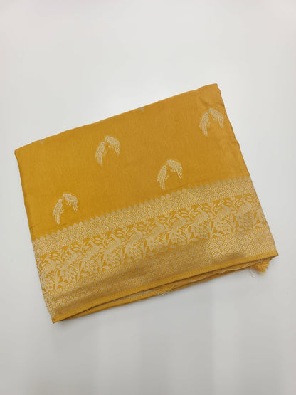 SEMI CREPE SILK SAREE (SPECIAL 20% DISCOUNT) - B S CHANNABASAPPA & SONS