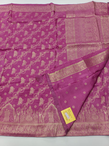 SEMI CREPE SILK SAREE (SPECIAL 20% DISCOUNT) - B S CHANNABASAPPA & SONS