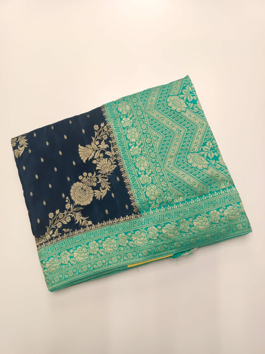 SEMI CREPE SILK SAREE (SPECIAL 20% DISCOUNT) - B S CHANNABASAPPA & SONS