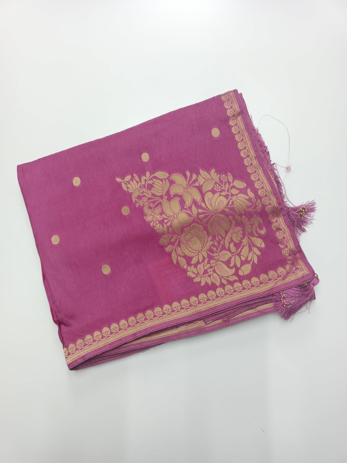 SEMI CREPE SILK SAREE (SPECIAL 20% DISCOUNT) - B S CHANNABASAPPA & SONS