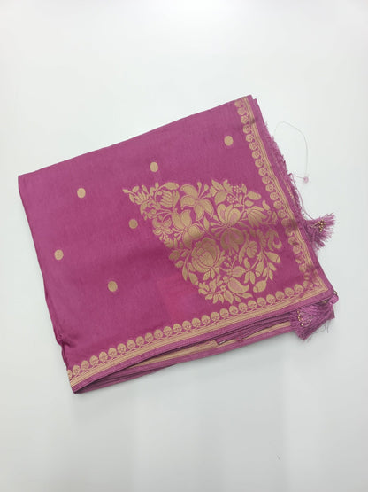 SEMI CREPE SILK SAREE (SPECIAL 20% DISCOUNT) - B S CHANNABASAPPA & SONS