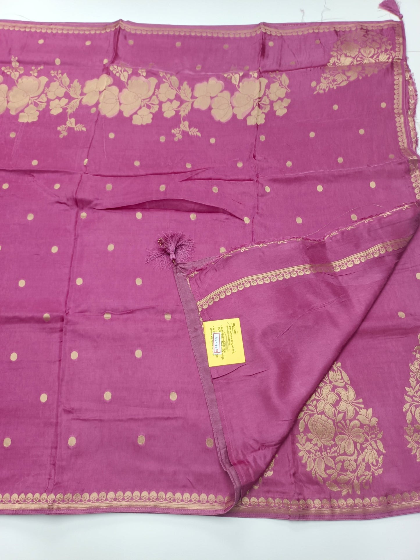 SEMI CREPE SILK SAREE (SPECIAL 20% DISCOUNT) - B S CHANNABASAPPA & SONS
