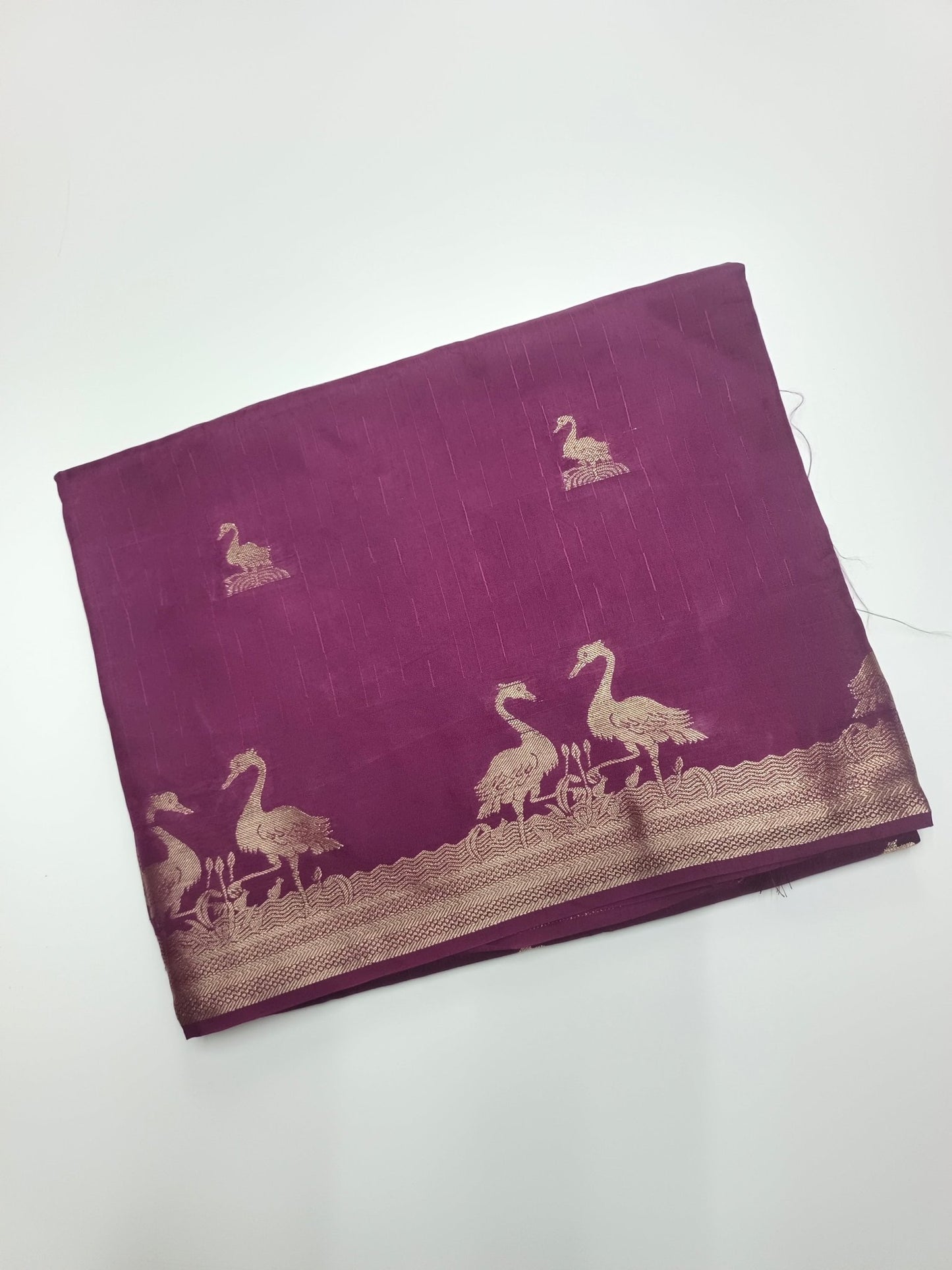 SEMI CREPE SILK SAREE (SPECIAL 20% DISCOUNT) - B S CHANNABASAPPA & SONS