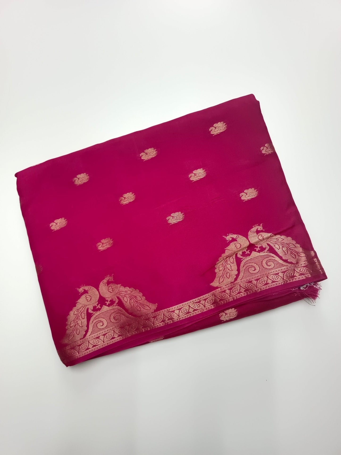 SEMI CREPE SILK SAREE (SPECIAL 20% DISCOUNT) - B S CHANNABASAPPA & SONS