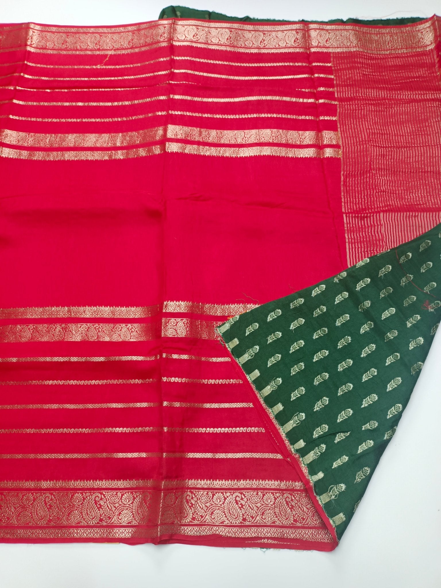 SEMI CREPE SILK SAREE (SPECIAL 20% DISCOUNT) - B S CHANNABASAPPA & SONS