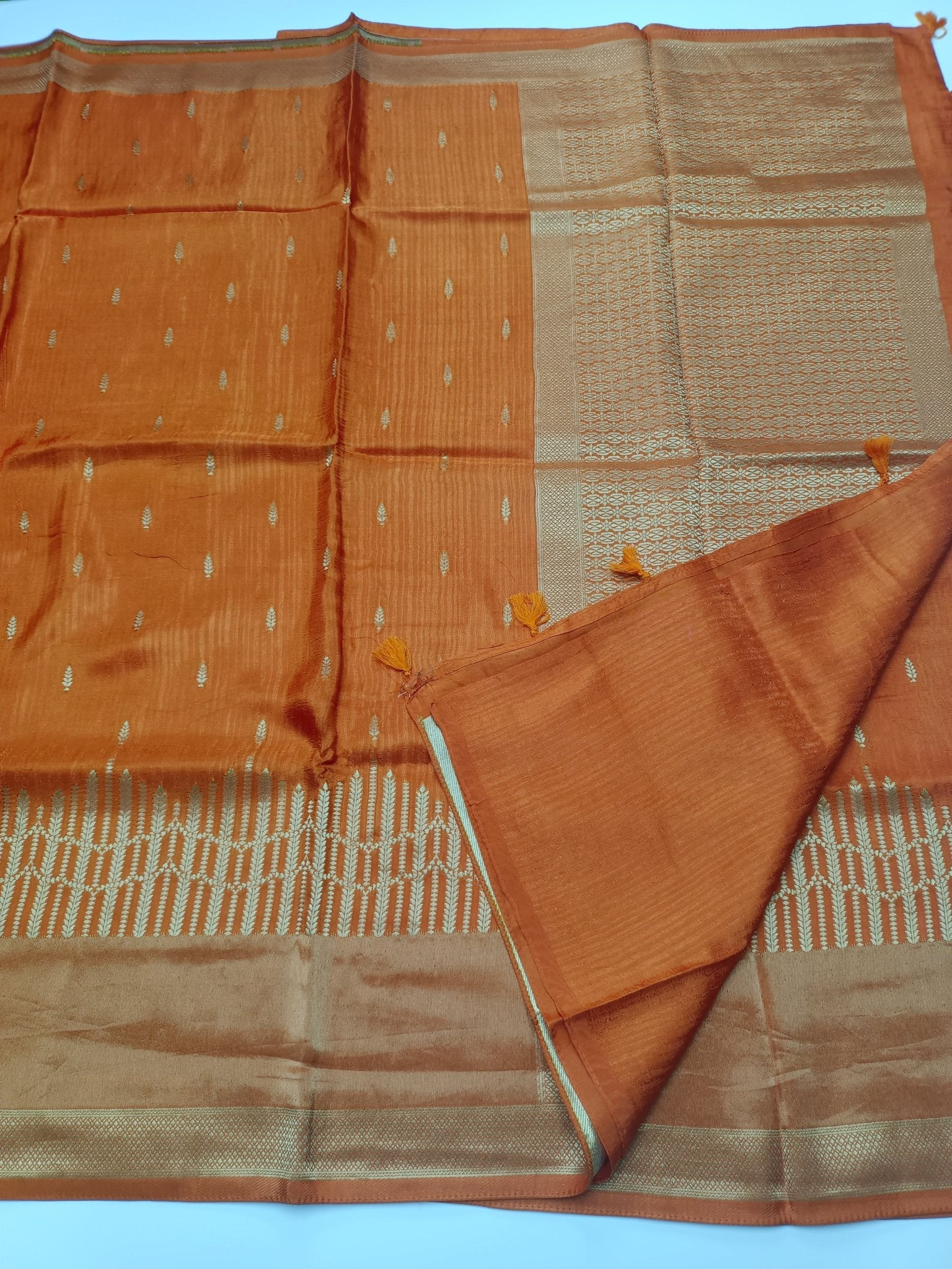 SEMI CREPE SILK SAREE (SPECIAL 20% DISCOUNT) - B S CHANNABASAPPA & SONS