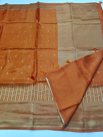 SEMI CREPE SILK SAREE (SPECIAL 20% DISCOUNT) - B S CHANNABASAPPA & SONS