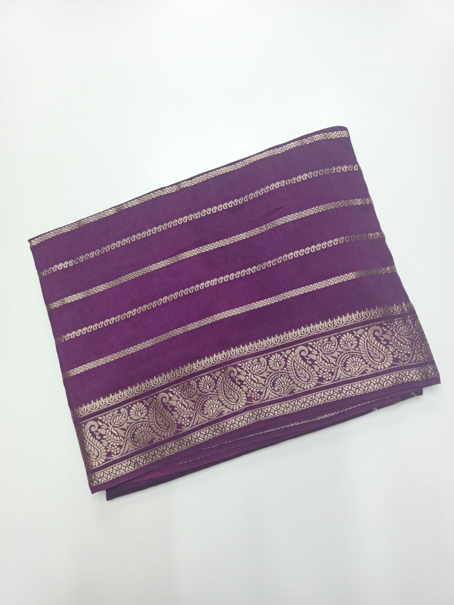 SEMI CREPE SILK SAREE (SPECIAL 20% DISCOUNT) - B S CHANNABASAPPA & SONS
