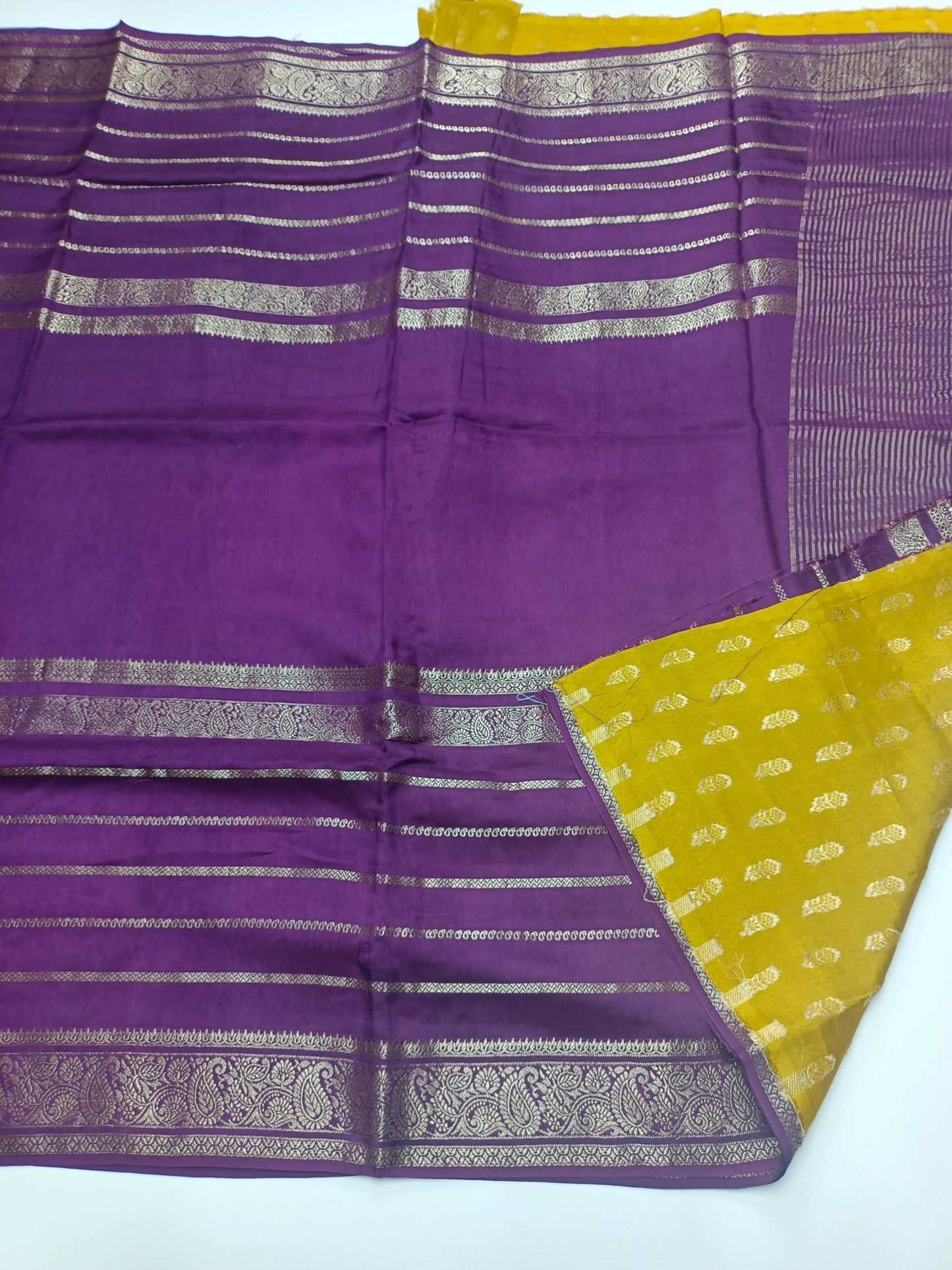 SEMI CREPE SILK SAREE (SPECIAL 20% DISCOUNT) - B S CHANNABASAPPA & SONS