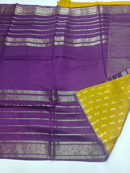 SEMI CREPE SILK SAREE (SPECIAL 20% DISCOUNT) - B S CHANNABASAPPA & SONS