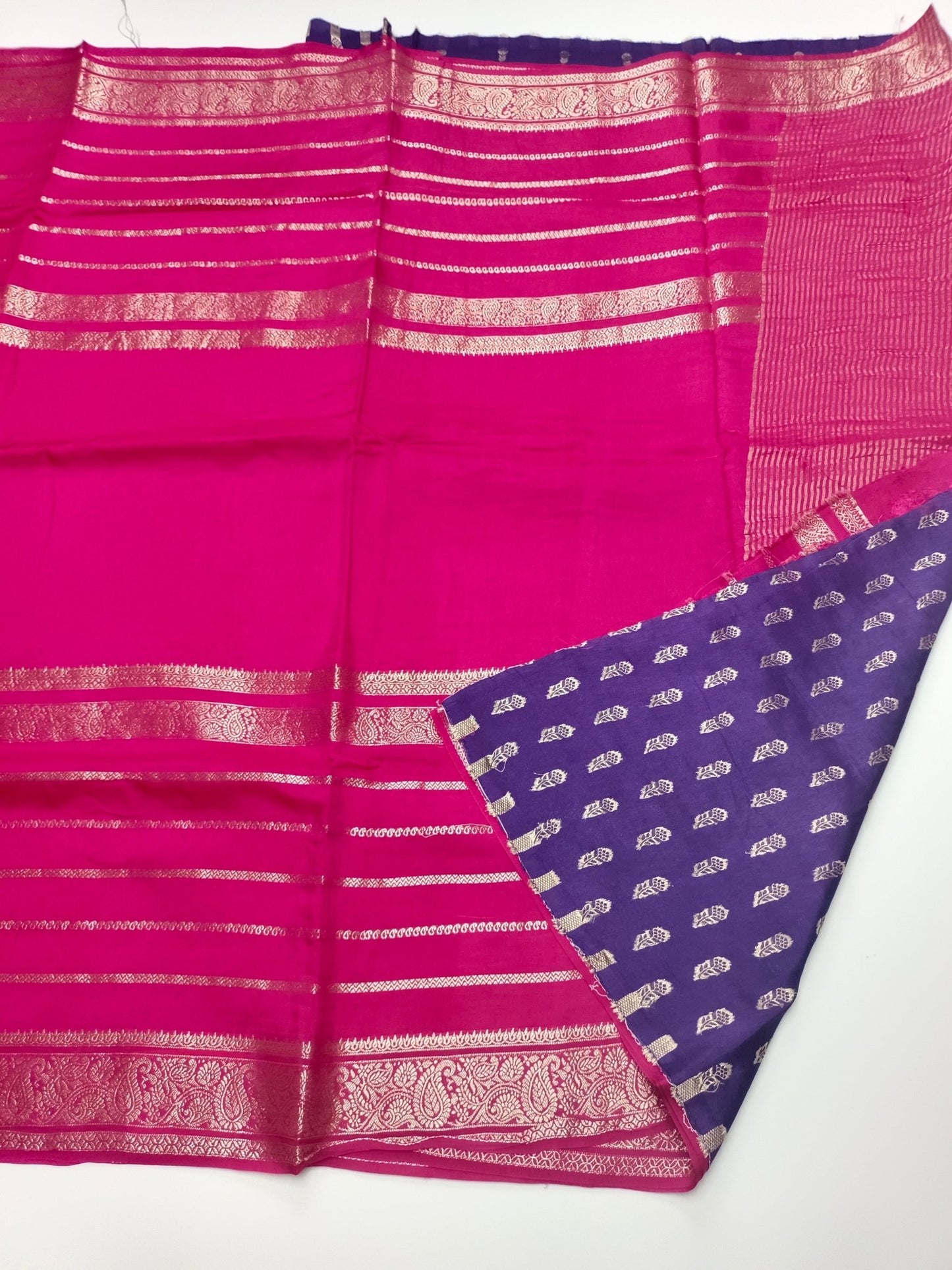 SEMI CREPE SILK SAREE (SPECIAL 20% DISCOUNT) - B S CHANNABASAPPA & SONS