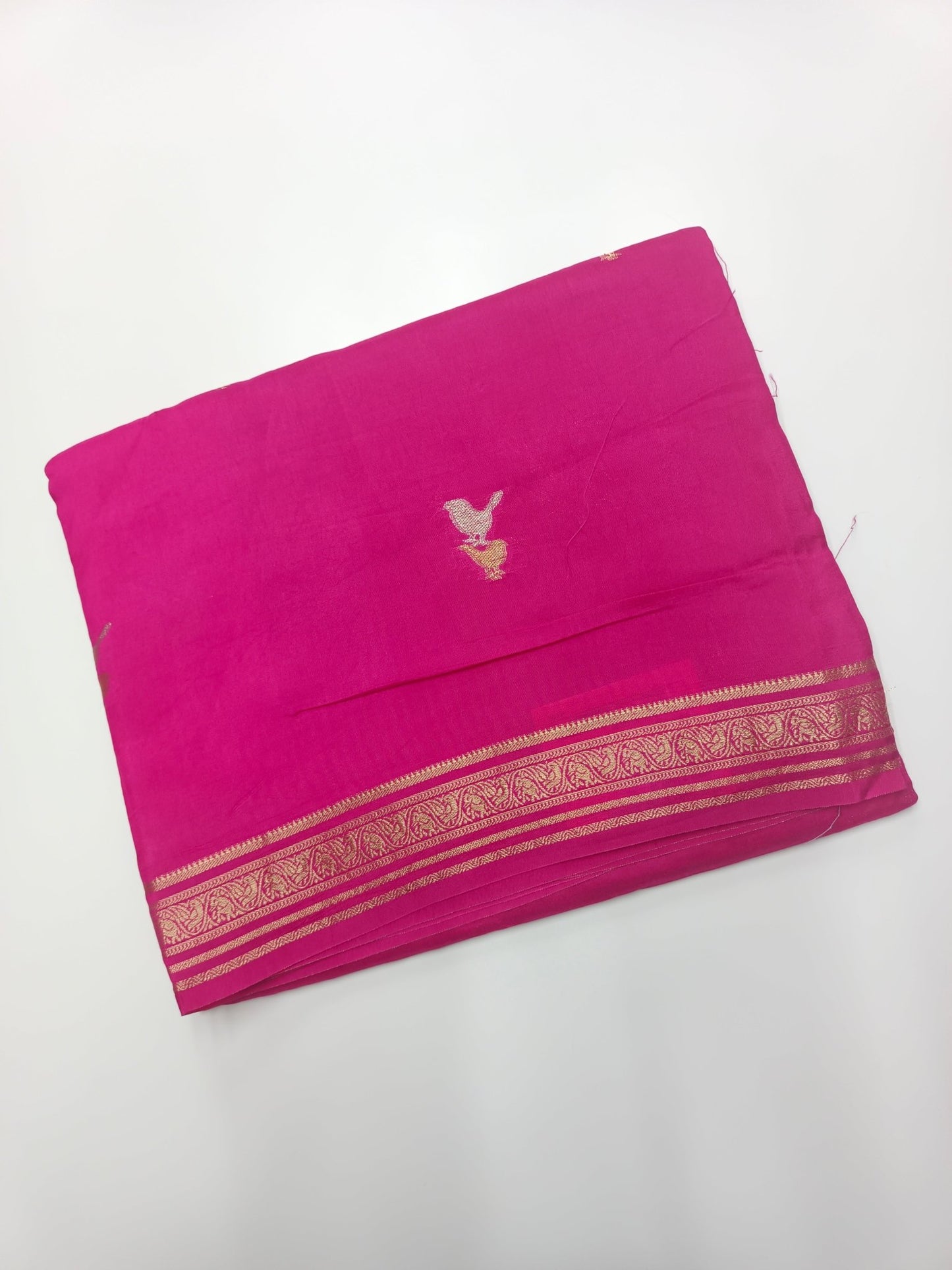 SEMI CREPE SILK SAREE (SPECIAL 20% DISCOUNT) - B S CHANNABASAPPA & SONS