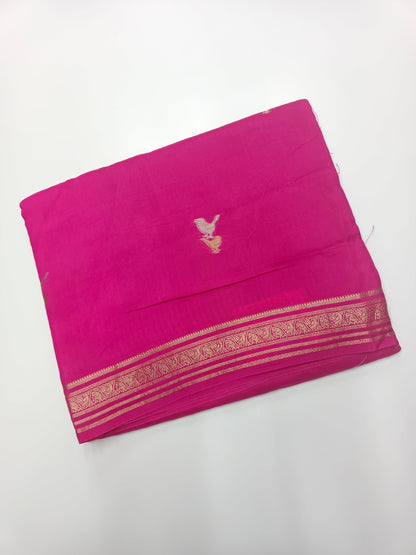 SEMI CREPE SILK SAREE (SPECIAL 20% DISCOUNT) - B S CHANNABASAPPA & SONS